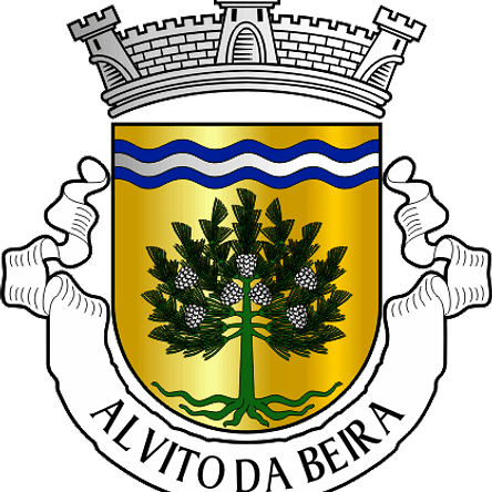 Emblema Bordado Antiga Freguesia de Alvito da Beira (Proença-a-Nova, Castelo Branco) 1