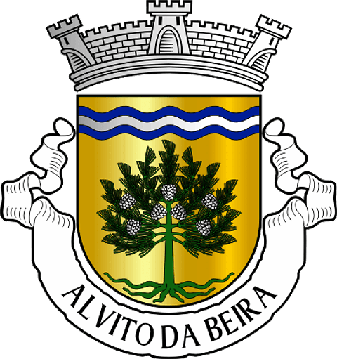 Emblema Bordado Antiga Freguesia de Alvito da Beira (Proença-a-Nova, Castelo Branco)