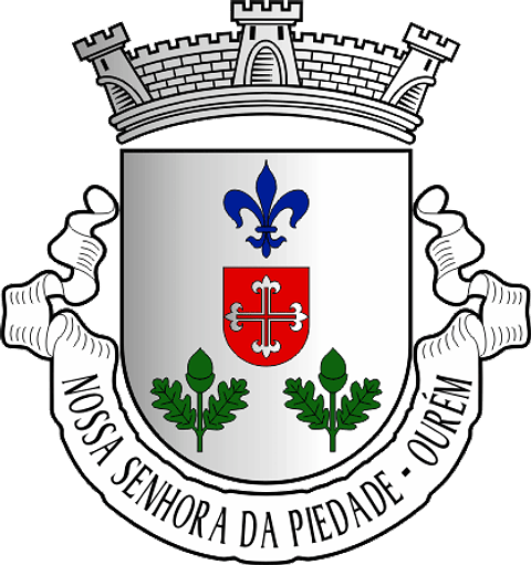 Emblema Bordado Freguesia de Ourém (Nossa Senhora da Piedade) (Ferreira do Zêzere, Santarém)