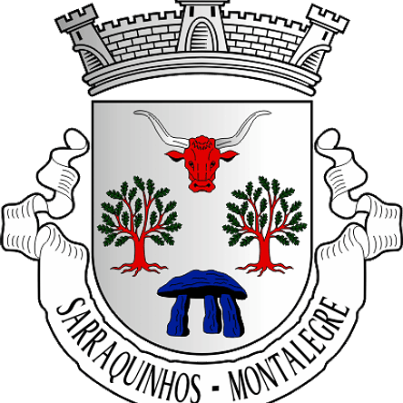 Emblema Bordado Freguesia de Sarraquinhos (Montalegre, Vila Real) 1
