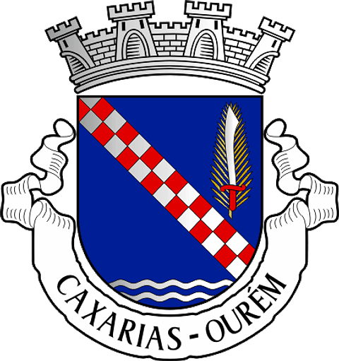 Emblema Bordado Freguesia de Caxarias (Ourém, Santarém)
