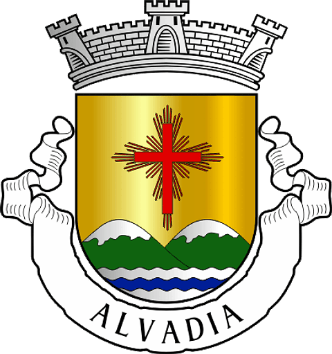 Emblema Bordado Freguesia de Alvadia (Ribeira de Pena, Vila Real)