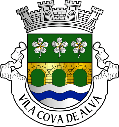 Emblema Bordado Antiga Freguesia de Vila Cova de Alva (Arganil, Coimbra)