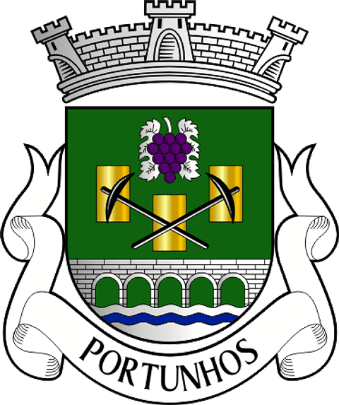 Emblema Bordado Antiga Freguesia de Portunhos (Cantanede, Coimbra)