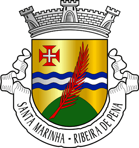 Emblema Bordado Freguesia de Santa Marinha (Ribeira de Pena, Vila Real)