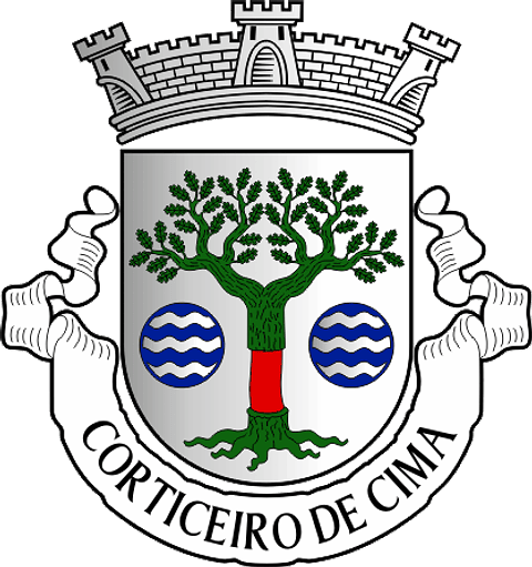 Emblema Bordado Antiga Freguesia de Corticeiro de Cima (Cantanhede, Coimbra)
