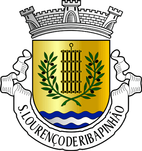 Emblema Bordado Freguesia de São Lourenço de Ribapinhão (Sabrosa, Vila Real)