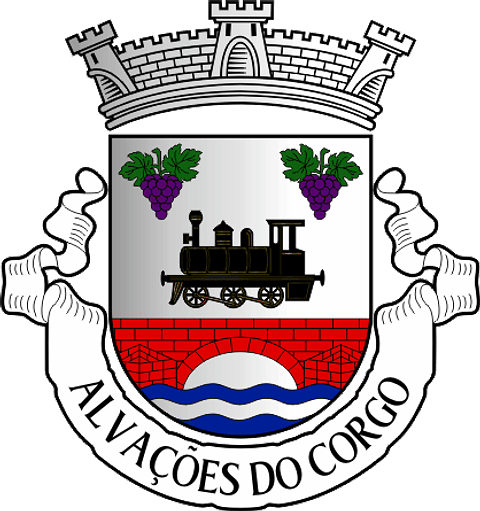 Emblema Bordado Freguesia de Alvações de Corgo (Santa Marta de Penaguião, Vila Real)