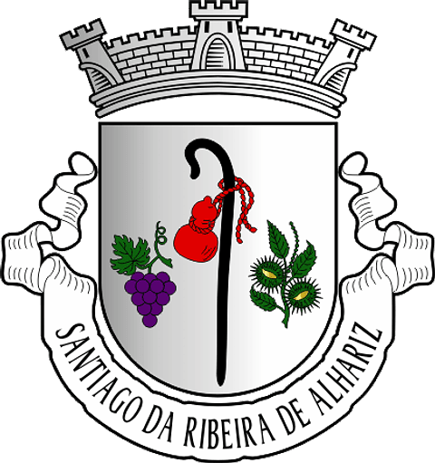 Emblema Bordado Freguesia de Santiago da Ribeira de Alhariz (Valpaços, Vila Real)