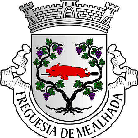 Emblema Bordado Antiga Freguesia de Mealhada (Mealhada, Aveiro) 1