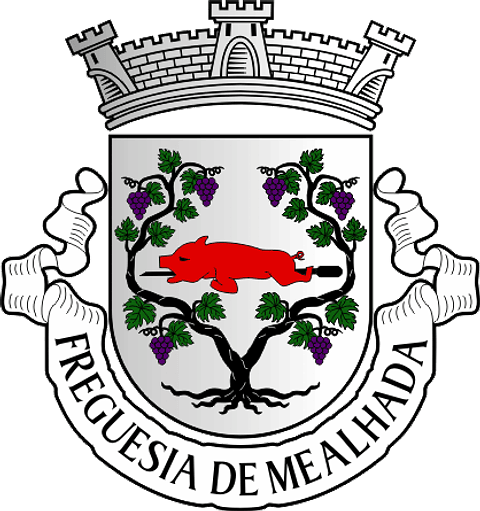 Emblema Bordado Antiga Freguesia de Mealhada (Mealhada, Aveiro)