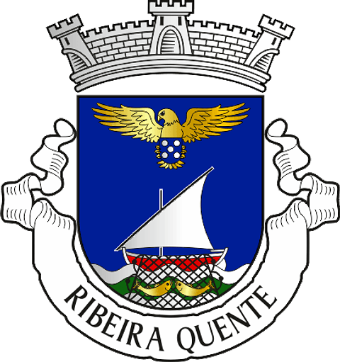 Emblema Bordado Freguesia de Ribeira Quente (Povoação, Açores)
