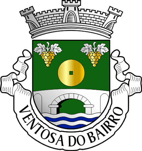 Emblema Bordado Antiga Freguesia de Ventosa do Bairro (Mealhada, Aveiro)