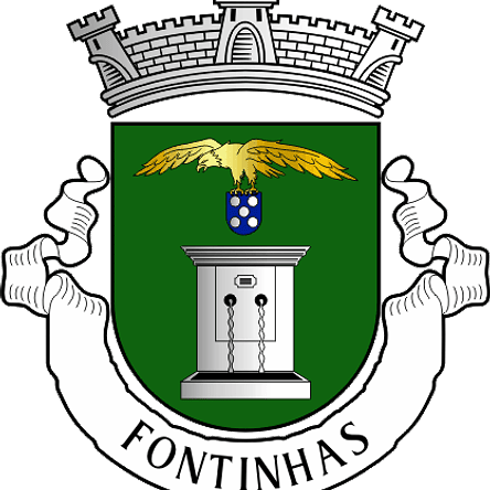 Emblema Bordado Freguesia de Fontinhas (Praia da Vitória, Açores) 1