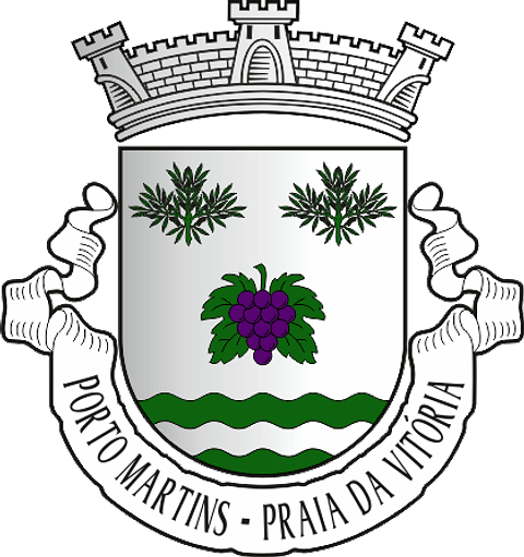 Emblema Bordado Freguesia de Porto Martins (Praia da Vitória, Açores)