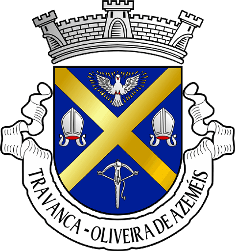 Emblema Bordado Antiga Freguesia de Travanca (Oliveira de Azeméis, Aveiro)