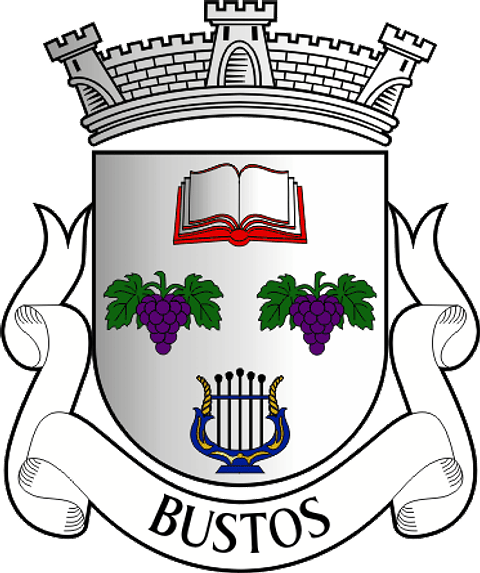 Emblema Bordado Antiga Freguesia de Bustos (Oliveira do Bairro, Aveiro)