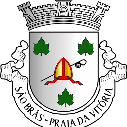 Emblema Bordado Freguesia de São Brás (Praia da Vitória, Açores) 1