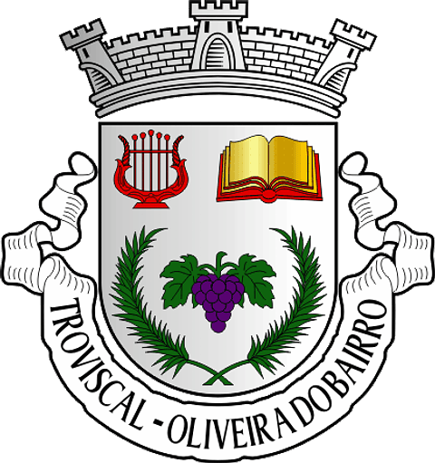 Emblema Bordado Antiga Freguesia de Troviscal (Oliveira do Bairro, Aveiro)