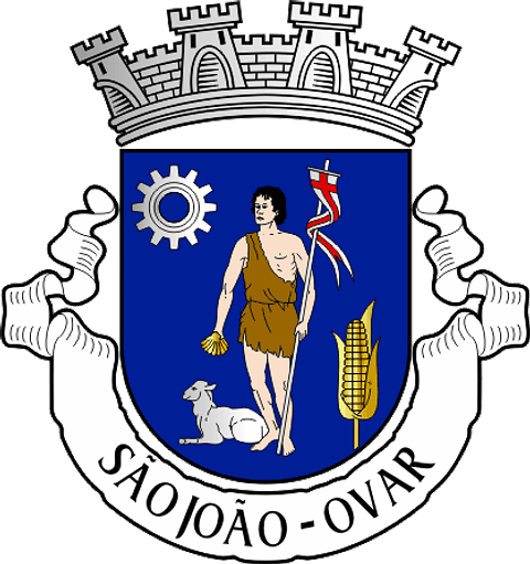 Emblema Bordado Antiga Freguesia de São João (Ovar, Aveiro)