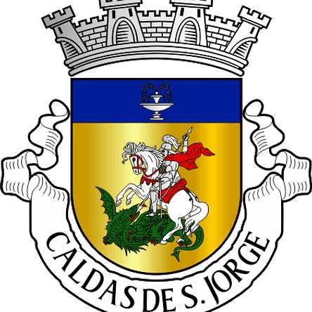 Emblema Bordado Antiga Freguesia de Caldas de São Jorge (Santa Maria da Feira, Aveiro) 1