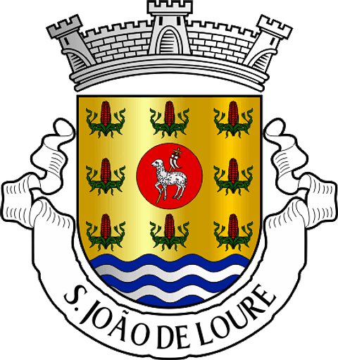 Emblema Bordado Antiga Freguesia de São João de Loure (Albergaria-a-Velha, Aveiro)