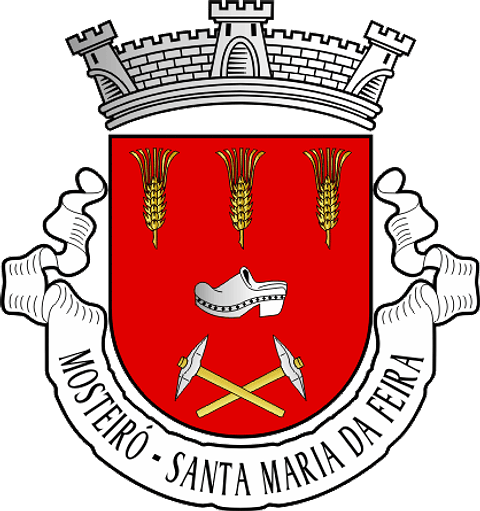 Emblema Bordado Antiga Freguesia de Mosteiró (Santa Maria da Feira, Aveiro)