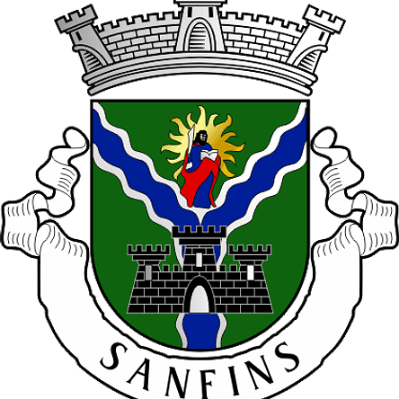 Emblema Bordado Antiga Freguesia de Sanfins (Santa Maria da Feira, Aveiro) 1