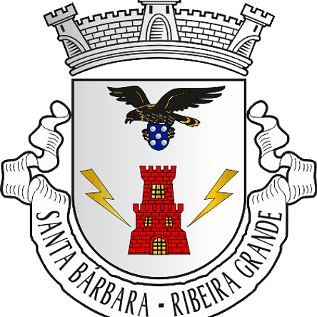 Emblema Bordado Freguesia de Santa Bárbara (Ribeira Grande, Açores) 1