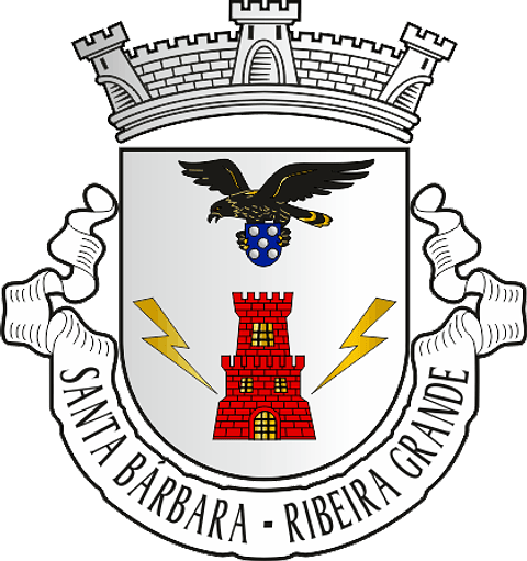 Emblema Bordado Freguesia de Santa Bárbara (Ribeira Grande, Açores)