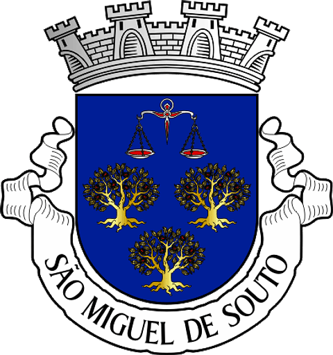Emblema Bordado Antiga Freguesia de São Miguel de Souto (Santa Maria da Feira, Aveiro)