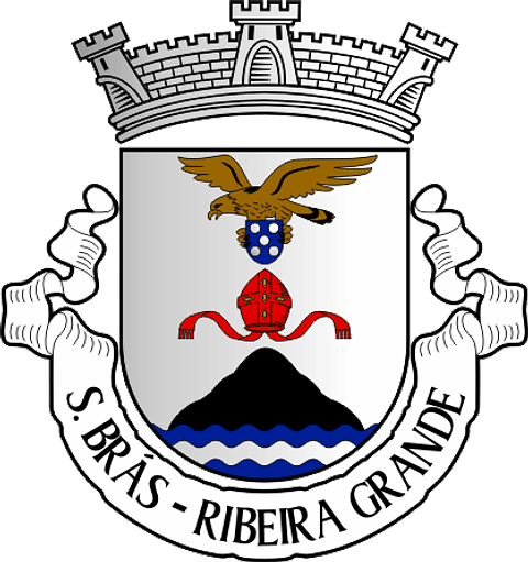 Emblema Bordado Freguesia de São Brás (Ribeira Grande, Açores)