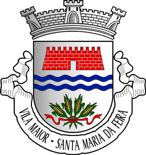 Emblema Bordado Antiga Freguesia de Vila Maior (Santa Maria da Feira, Aveiro)