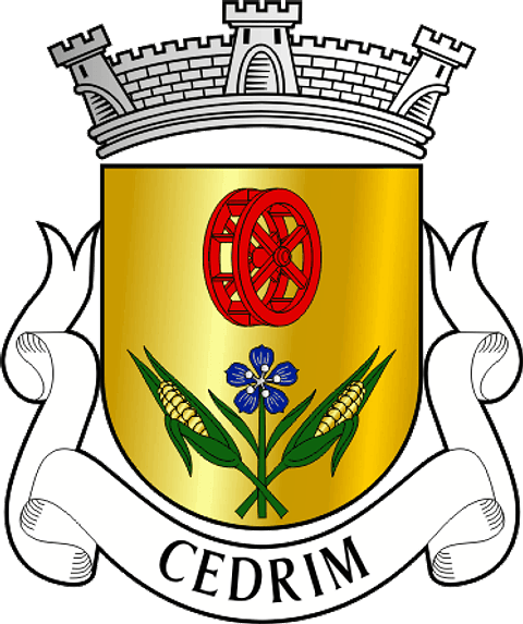 Emblema Bordado Antiga Freguesia de Cedrim (Sever do Vouga, Aveiro)