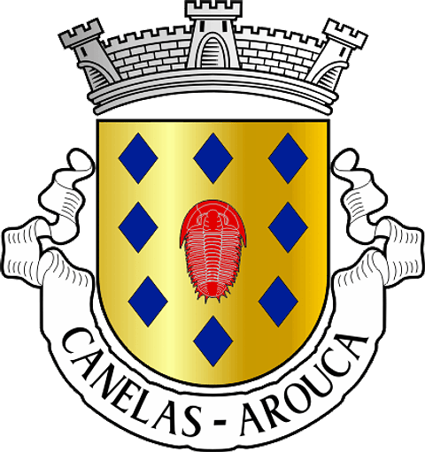 Emblema Bordado Antiga Freguesia de Canelas (Arouca, Aveiro)