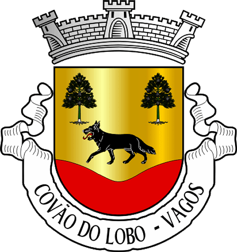 Emblema Bordado Antiga Freguesia de Covão do Lobo (Vagos, Aveiro)