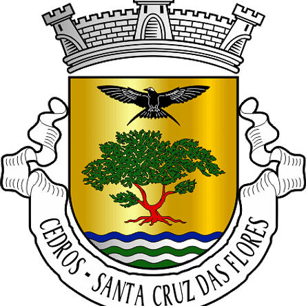 Emblema Bordado Freguesia de Cedros (Santa Cruz das Flores, Açores) 1