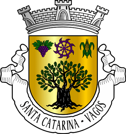 Emblema Bordado Antiga Freguesia de Santa Catarina (Vagos, Aveiro)