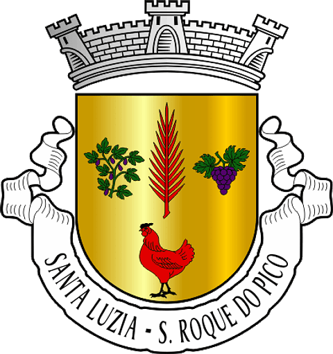 Emblema Bordado Freguesia de Santa Luzia (São Roque do Pico, Açores)