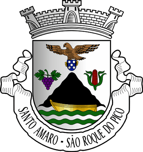 Emblema Bordado Freguesia de Santo Amaro (São Roque do Pico, Açores)