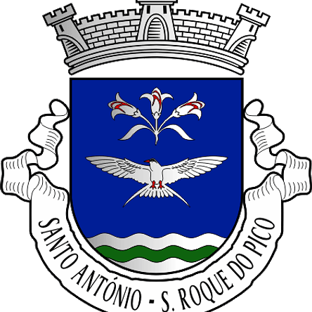 Emblema Bordado Freguesia de Santo António (São Roque do Pico, Açores) 1