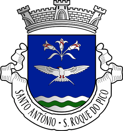 Emblema Bordado Freguesia de Santo António (São Roque do Pico, Açores)