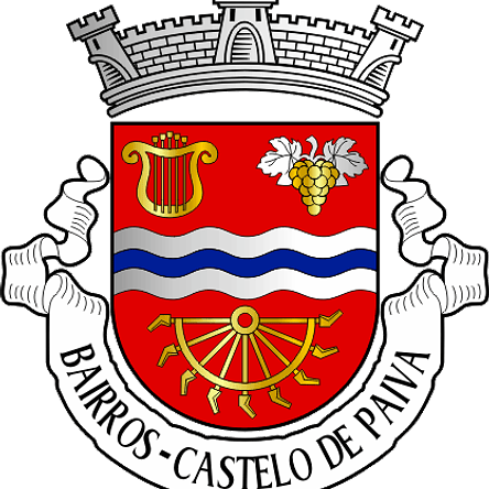 Emblema Bordado Antiga Freguesia de Bairros (Castelo de Paiva, Aveiro) 1