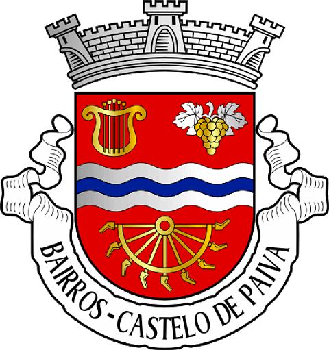 Emblema Bordado Antiga Freguesia de Bairros (Castelo de Paiva, Aveiro)