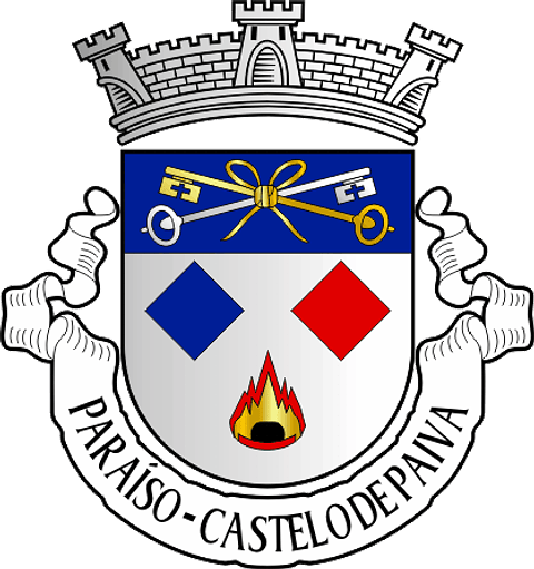 Emblema Bordado Antiga Freguesia de Paraíso (Castelo de Paiva, Aveiro)