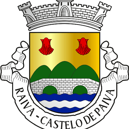 Emblema Bordado Antiga Freguesia de Raiva (Castelo de Paiva, Aveiro) 1