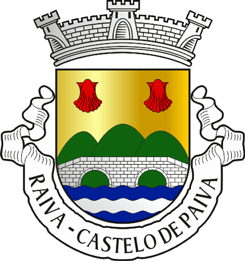 Emblema Bordado Antiga Freguesia de Raiva (Castelo de Paiva, Aveiro)