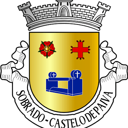 Emblema Bordado Antiga Freguesia de Sobrado (Castelo de Paiva, Aveiro) 1