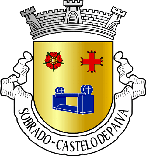Emblema Bordado Antiga Freguesia de Sobrado (Castelo de Paiva, Aveiro)
