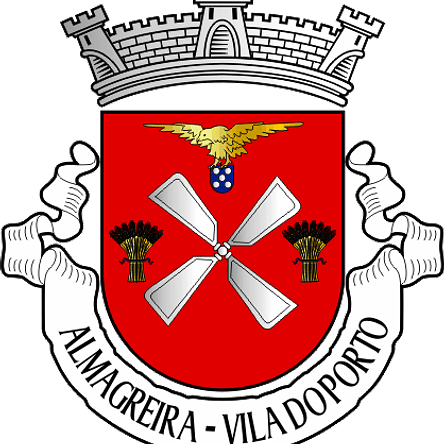 Emblema Bordado Freguesia de Almagreira (Vila do Porto, Açores) 1